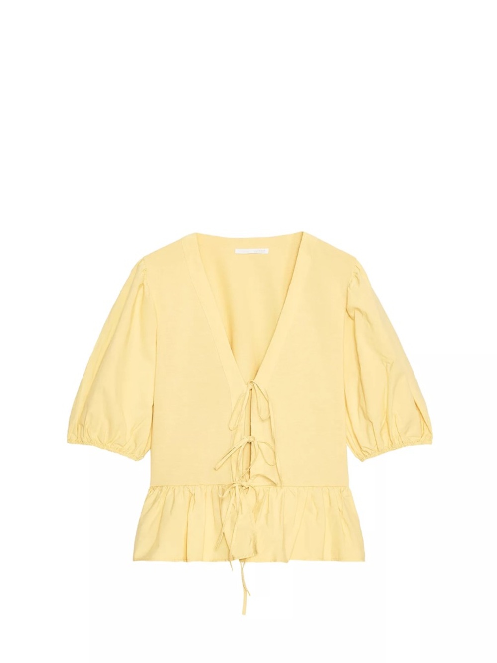 Zara Yellow Top